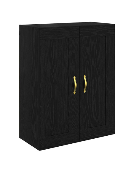 Pensile Rovere Nero 69,5 x 34 x 90 cm Legno multistrato