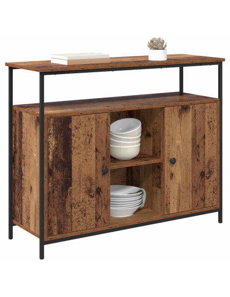 Credenza Legno vecchio 100 x 35 x 80 cm Legno multistrato