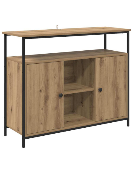 Credenza Rovere artigianale 100 x 35 x 80 cm Legno multistrato