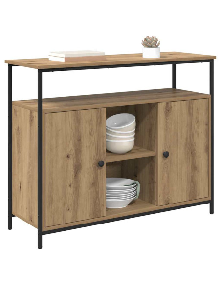Credenza Rovere artigianale 100 x 35 x 80 cm Legno multistrato