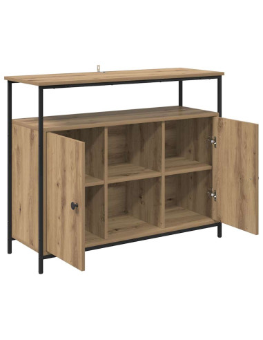 Credenza Rovere artigianale 100 x 35 x 80 cm Legno multistrato