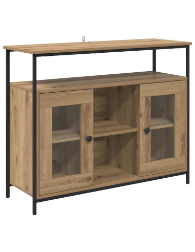 Credenza Rovere artigianale 100 x 35 x 80 cm Legno multistrato