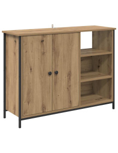 Credenza Rovere artigianale 100 x 33 x 75 cm Legno multistrato 2