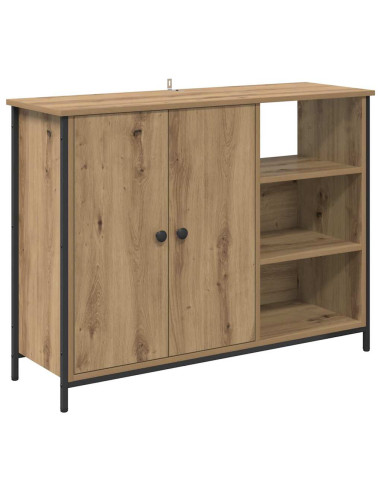 Credenza Rovere artigianale 100 x 33 x 75 cm Legno multistrato