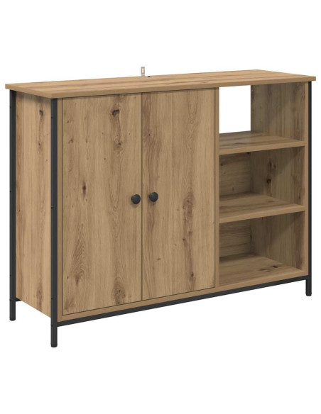 Credenza Rovere artigianale 100 x 33 x 75 cm Legno multistrato