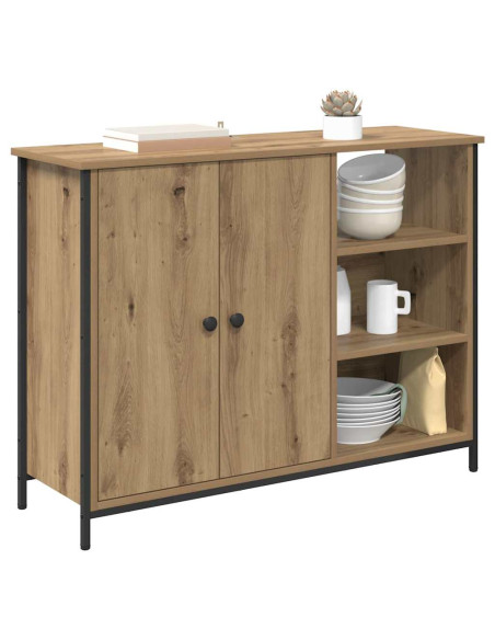 Credenza Rovere artigianale 100 x 33 x 75 cm Legno multistrato