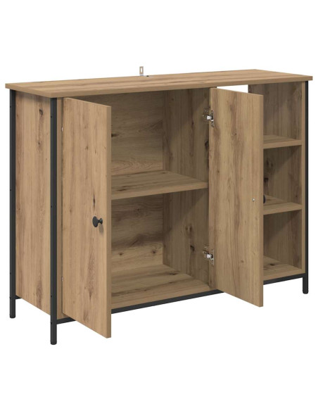 Credenza Rovere artigianale 100 x 33 x 75 cm Legno multistrato