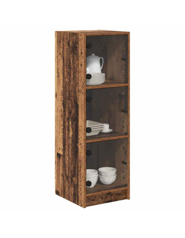 Credenza Legno vecchio 35 x 37 x 109 cm Legno multistrato