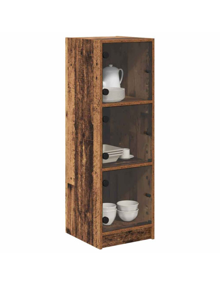 Credenza Legno vecchio 35 x 37 x 109 cm Legno multistrato