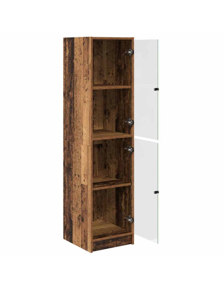 Credenza Legno vecchio 35 x 37 x 142 cm Legno multistrato