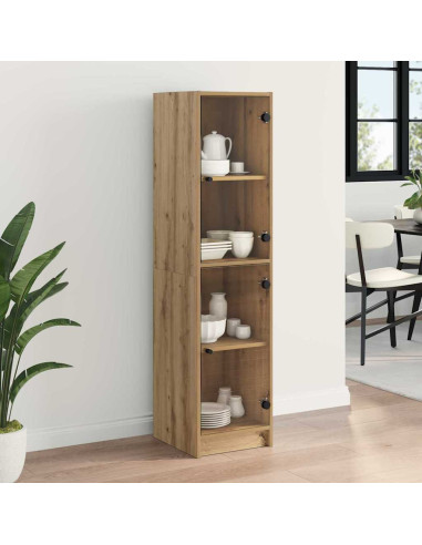 Credenza Rovere artigianale 35 x 37 x 142 cm Legno multistrato