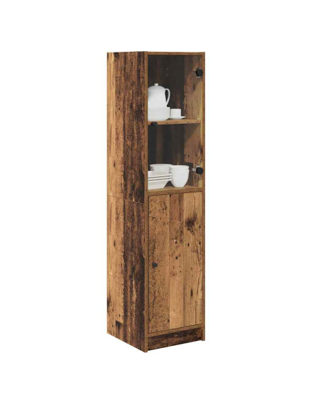 Credenza Legno vecchio 35 x 37 x 142 cm Legno multistrato