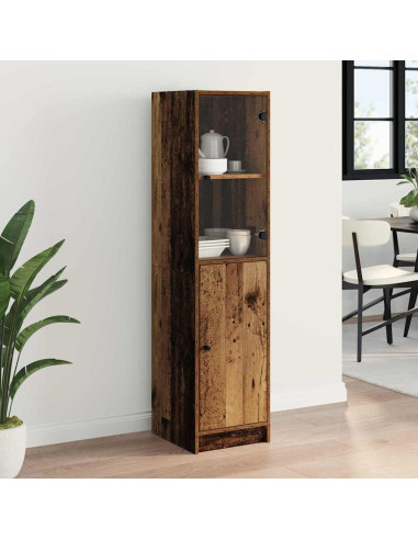 Credenza Legno vecchio 35 x 37 x 142 cm Legno multistrato