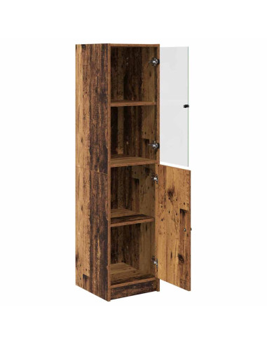 Credenza Legno vecchio 35 x 37 x 142 cm Legno multistrato