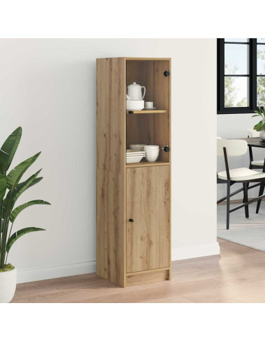 Credenza Rovere artigianale 35 x 37 x 142 cm Legno multistrato