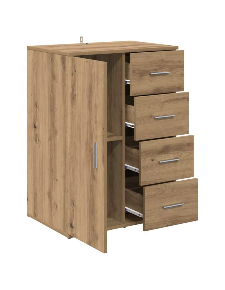 Credenza Rovere artigianale 59 x 39 x 80 cm Legno multistrato