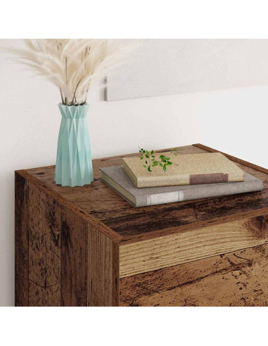 Credenza Legno vecchio 34,5 x 34 x 90 cm Legno multistrato