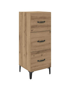 Credenza Rovere artigianale 34,5 x 34 x 90 cm Legno multistrato 2