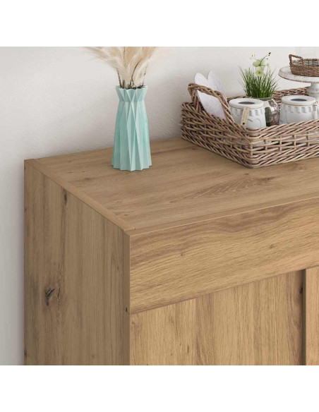 Credenza Rovere artigianale 69,5 x 34 x 90 cm Legno multistrato