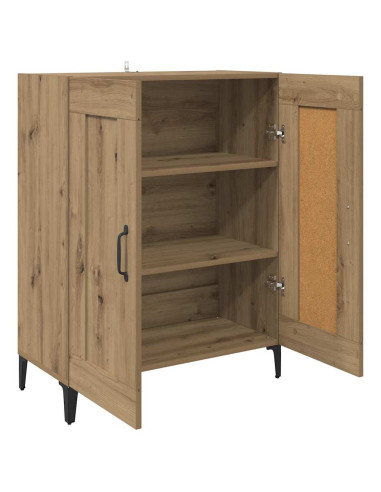 Credenza Rovere artigianale 69,5 x 34 x 90 cm Legno multistrato