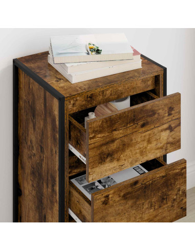 Credenza Quercia Fumosa 42 x 36 x 75.5 cm Legno multistrato