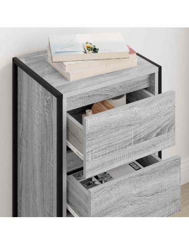 Credenza Grigio Sonoma 42 x 36 x 75.5 cm Legno multistrato