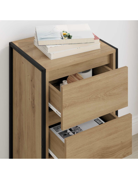 Credenza Rovere Artigianale 42 x 36 x 75.5 cm Legno multistrato