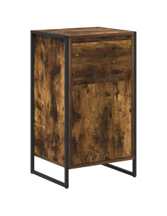 Credenza Quercia Fumosa 81 x 36 x 150.5 cm Legno multistrato 2