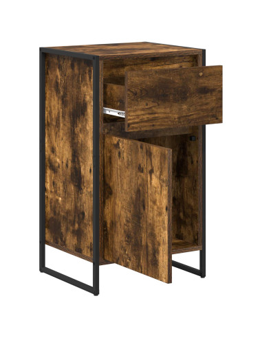 Credenza Quercia Fumosa 81 x 36 x 150.5 cm Legno multistrato