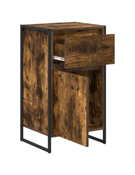 Credenza Quercia Fumosa 81 x 36 x 150.5 cm Legno multistrato