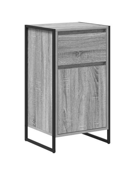 Credenza Grigio Sonoma 81 x 36 x 150.5 cm Legno multistrato