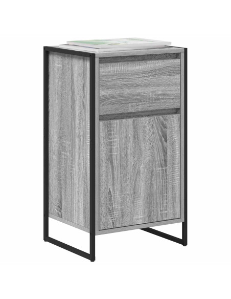 Credenza Grigio Sonoma 81 x 36 x 150.5 cm Legno multistrato