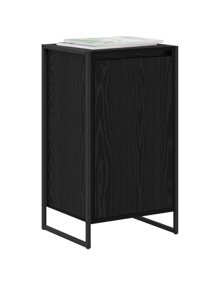 Credenza Rovere Nero 43 x 36 x 75,5 cm Legno multistrato