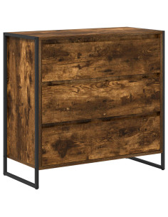 Credenza Quercia Fumosa 79 x 36 x 75.5 cm Legno multistrato 2