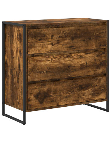 Credenza Quercia Fumosa 79 x 36 x 75.5 cm Legno multistrato