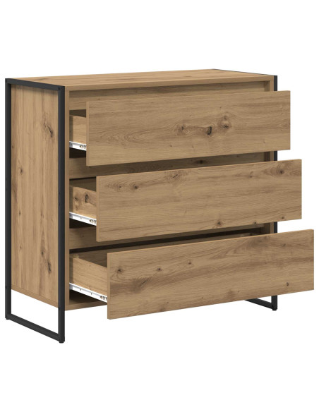 Credenza Rovere Artigianale 79 x 36 x 75.5 cm Legno multistrato