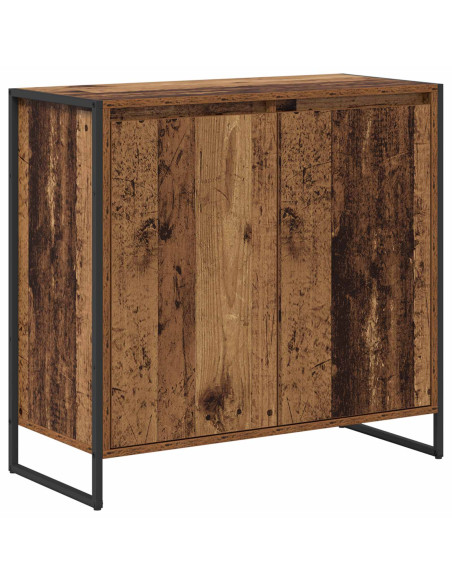 Mobile laterale Legno vecchio 79 x 36 x 75 cm Legno multistrato