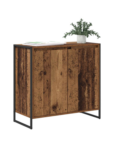 Mobile laterale Legno vecchio 79 x 36 x 75 cm Legno multistrato