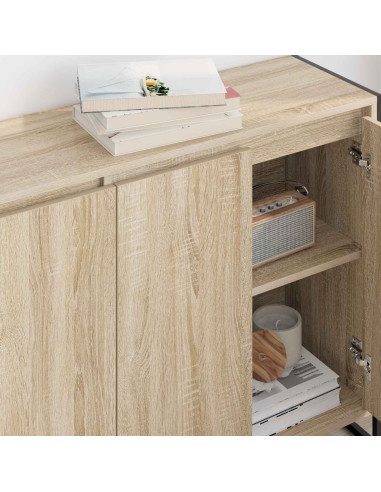 Mobile laterale Sonoma 96,5 x 30 x 75 cm Legno multistrato