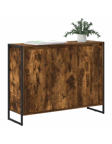 Mobile laterale Quercia Fumosa 96,5 x 30 x 75 cm