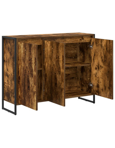 Mobile laterale Quercia Fumosa 96,5 x 30 x 75 cm