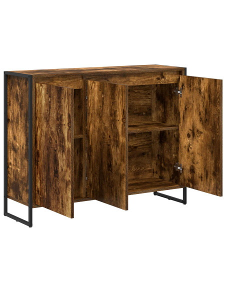 Mobile laterale Quercia Fumosa 96,5 x 30 x 75 cm