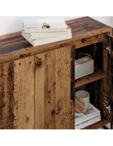 Mobile laterale Legno vecchio 96,5 x 30 x 75 cm