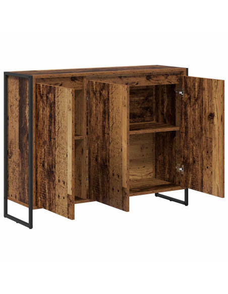 Mobile laterale Legno vecchio 96,5 x 30 x 75 cm