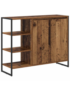 Mobile laterale Legno vecchio 96.5 x 30 x 75 cm 2