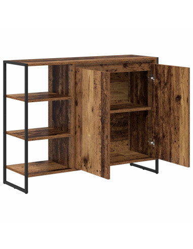 Mobile laterale Legno vecchio 96.5 x 30 x 75 cm