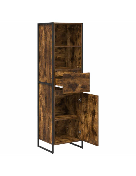 Armadio per Libri Quercia Fumosa 43 x 36 x 150.5 cm