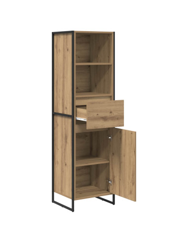 Armadio per Libri Rovere Artigianale 43 x 36 x 150.5 cm