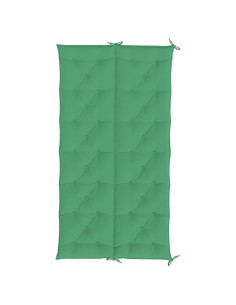 Cuscini per Panca 2 pz Verdi 200x50x7 cm in Tessuto Oxford