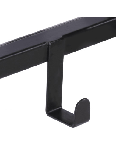 Appendiabiti 87x10x27 cm in Legno Massello Grezzo di Mango